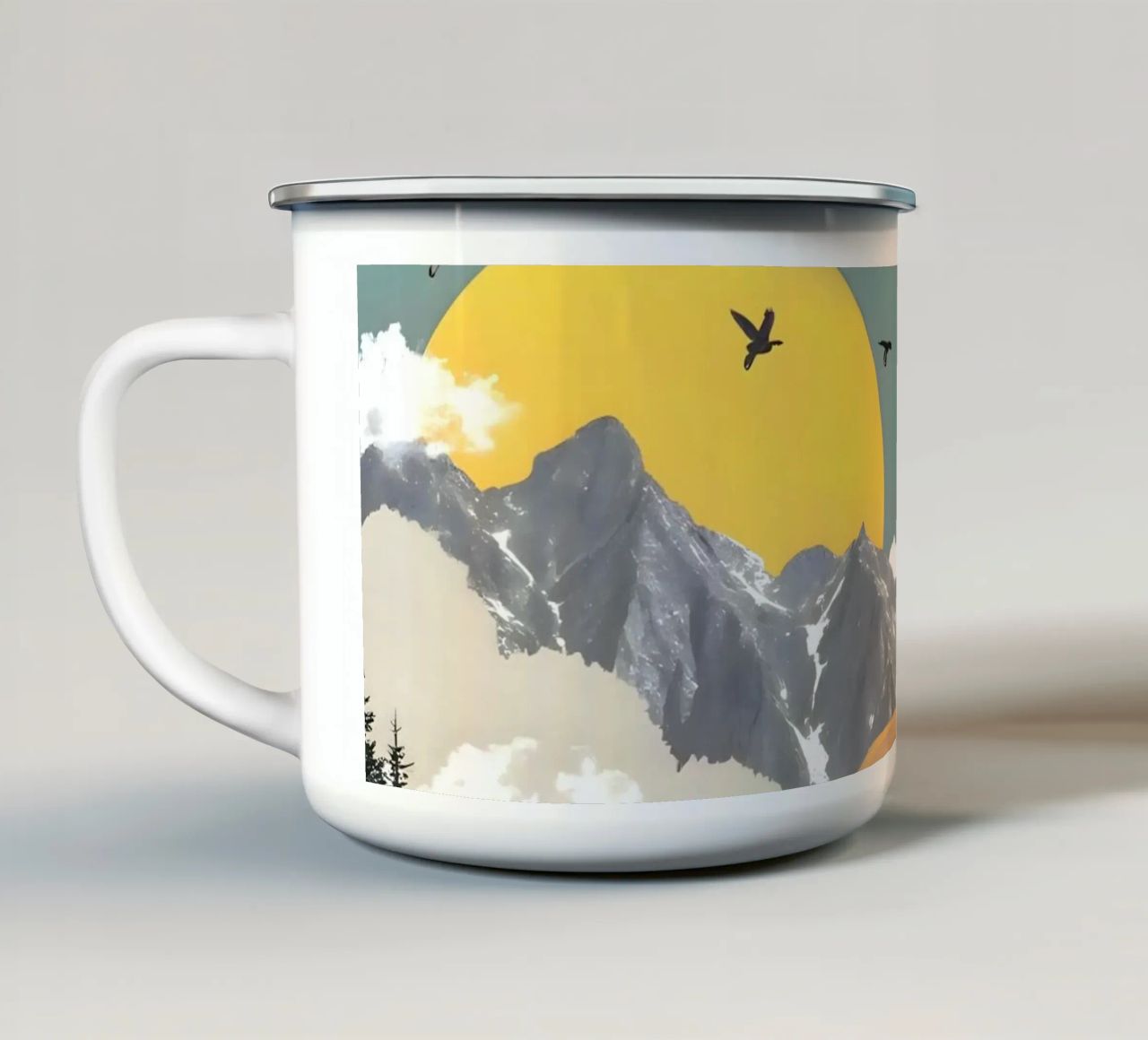 L'art du lieu mug en émail de 83oranges