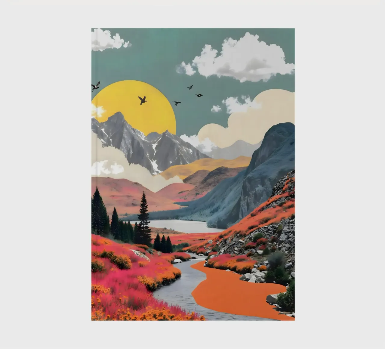 Die Kunst des Ortes Notizbuch von 83oranges