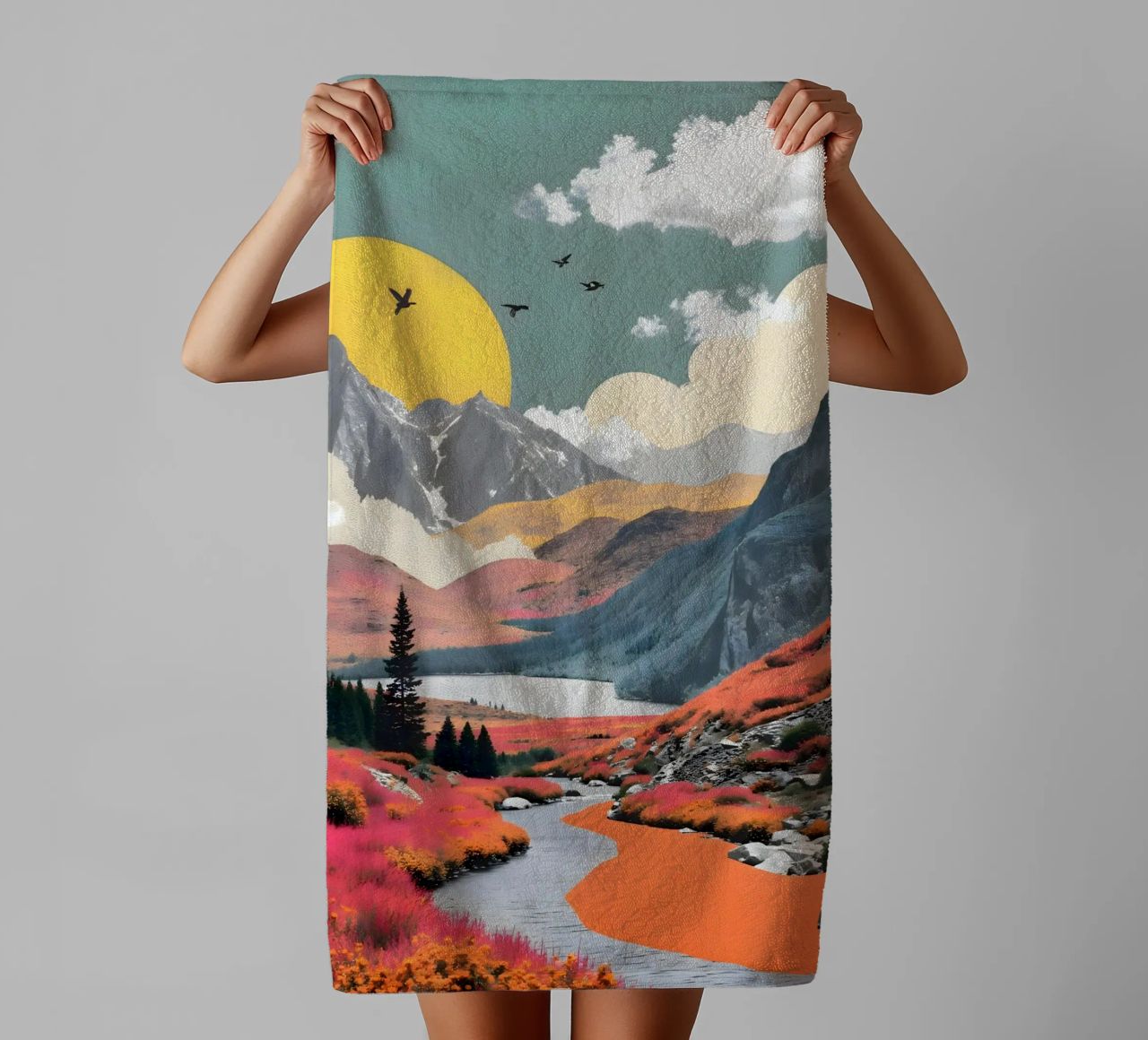 L'art du lieu serviette de bain de 83oranges