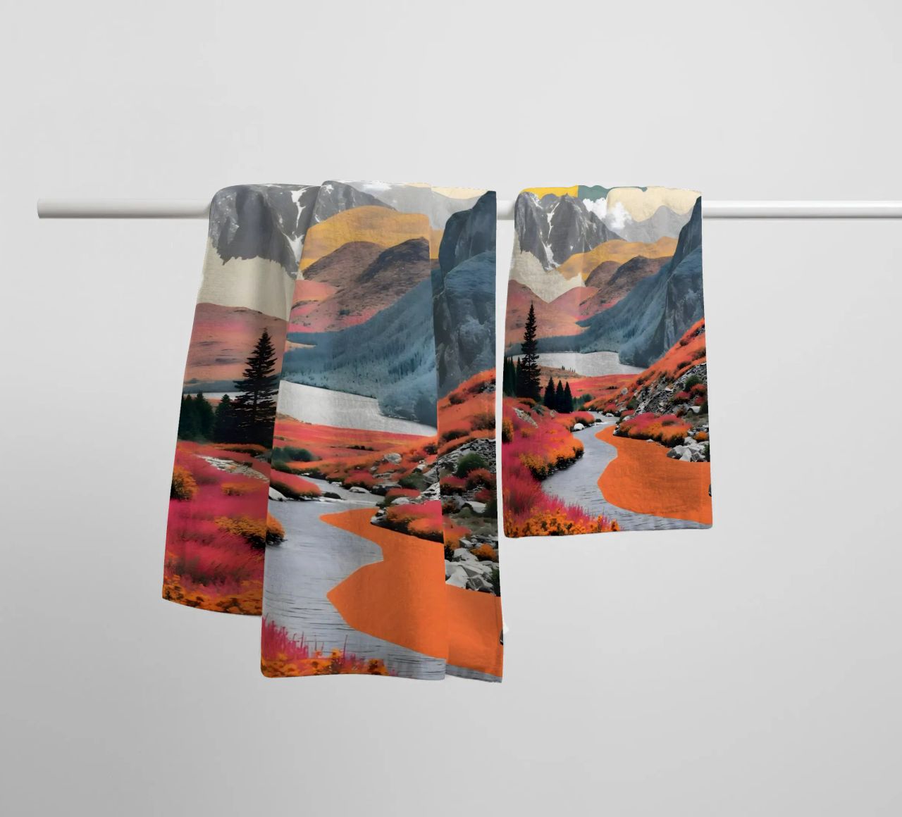L'art du lieu serviette de bain de 83oranges
