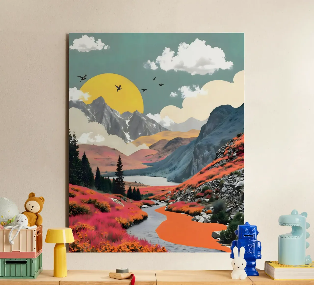 L'arte del luogo alluminio dibond da 83oranges