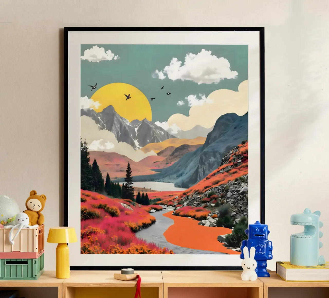 El arte del lugar poster de 83oranges
