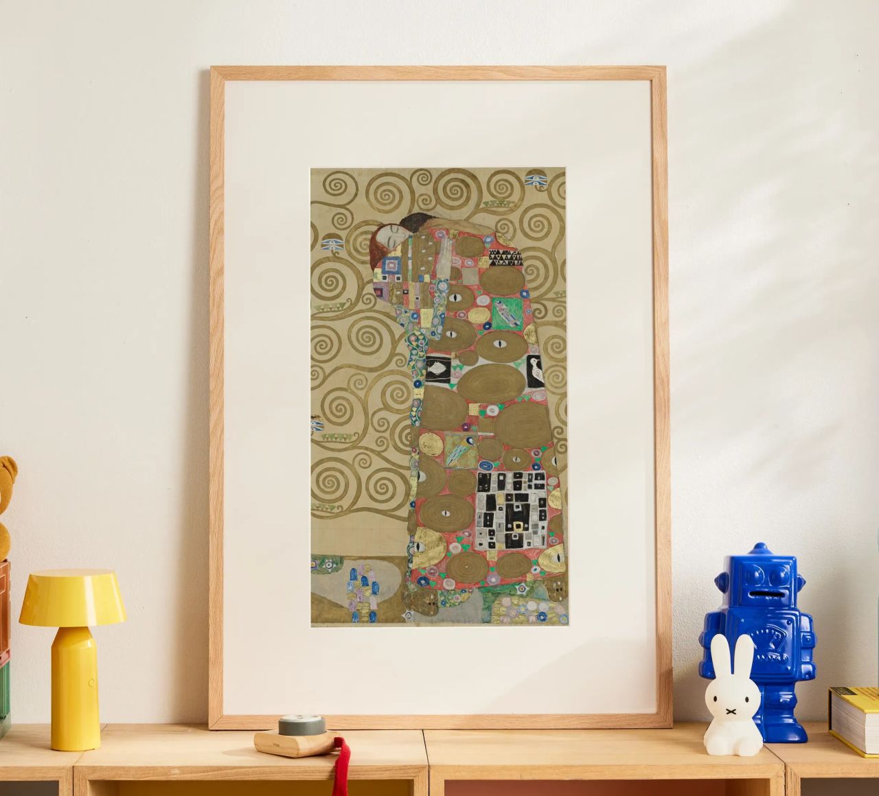 Gustav Klimt - The Embrace poster by Timeless Artworks