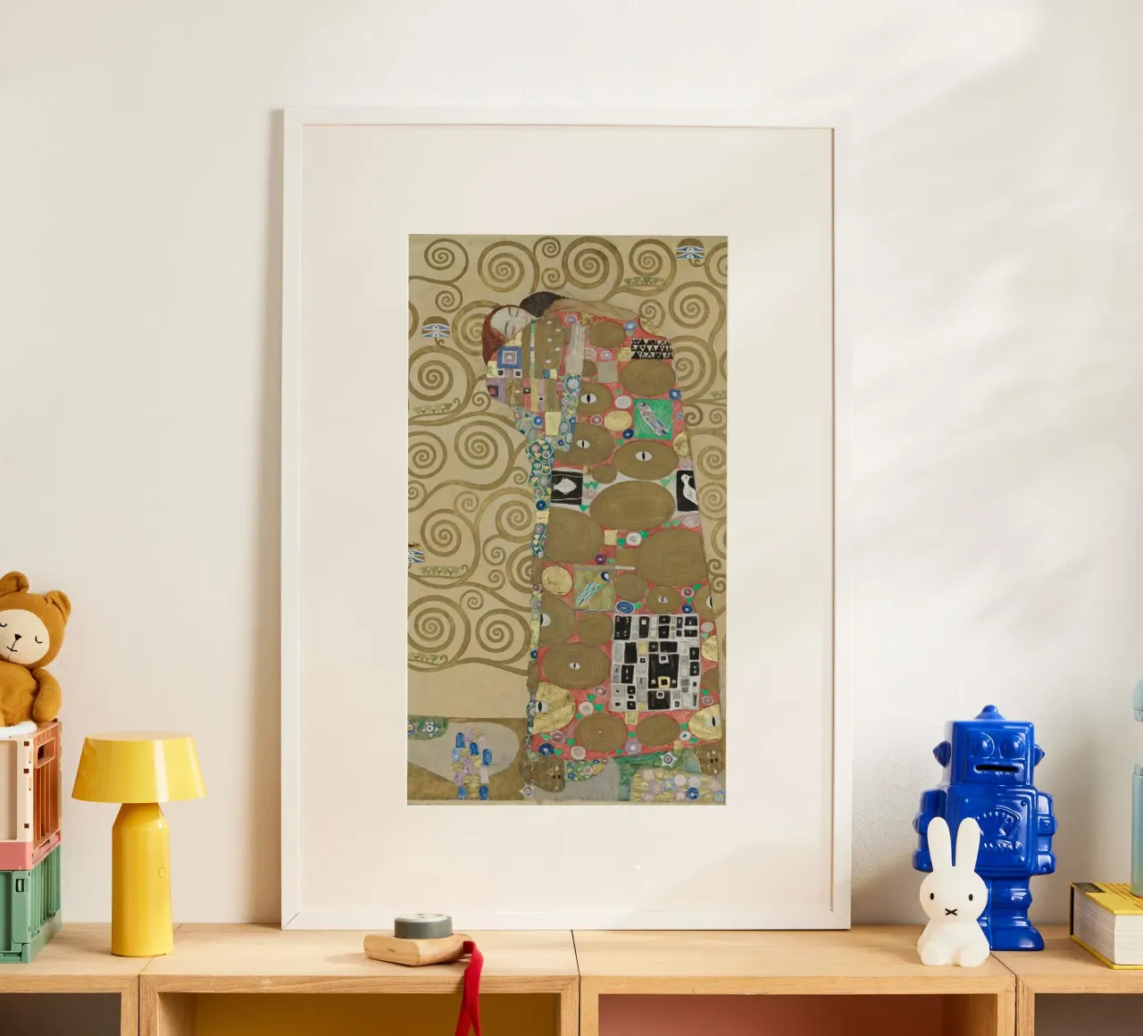 Gustav Klimt - L'abbraccio carta hahnemühle da Timeless Artworks