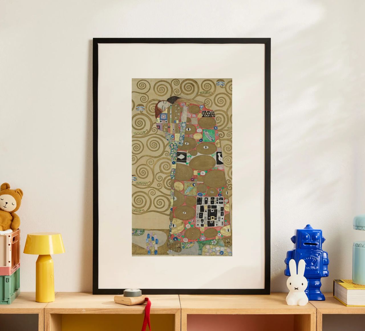 Gustav Klimt - The Embrace poster by Timeless Artworks