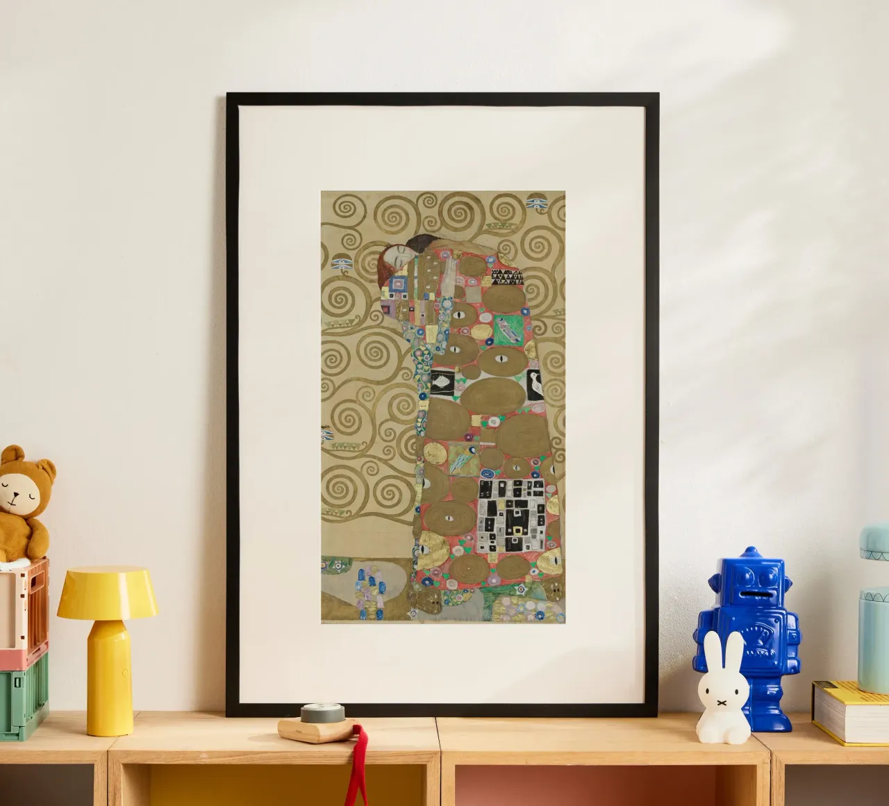 Gustav Klimt - L'abbraccio carta hahnemühle da Timeless Artworks