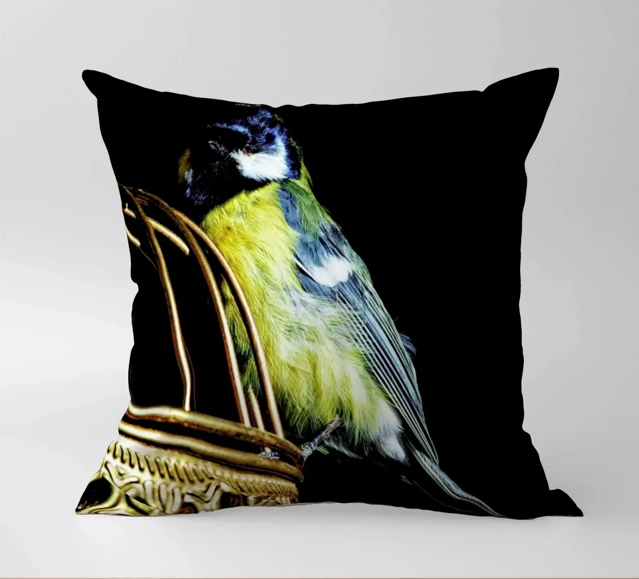 Birds Everywhere 9 cuscino da Günther Egger