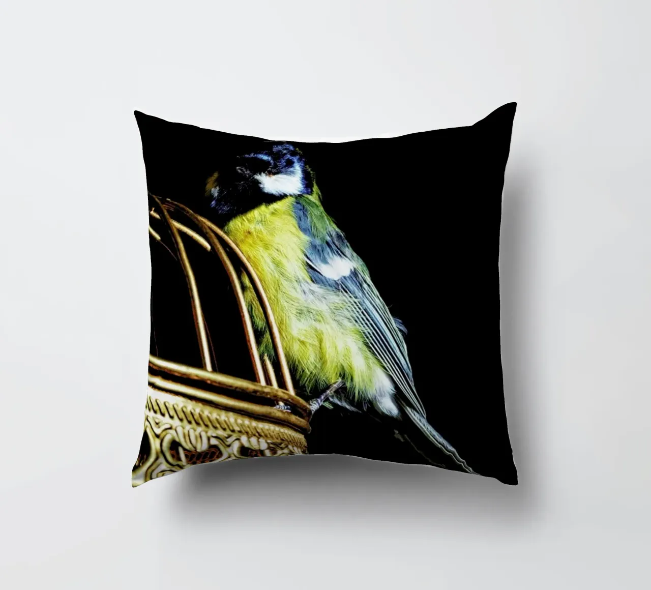 Birds Everywhere 9 cuscino da Günther Egger