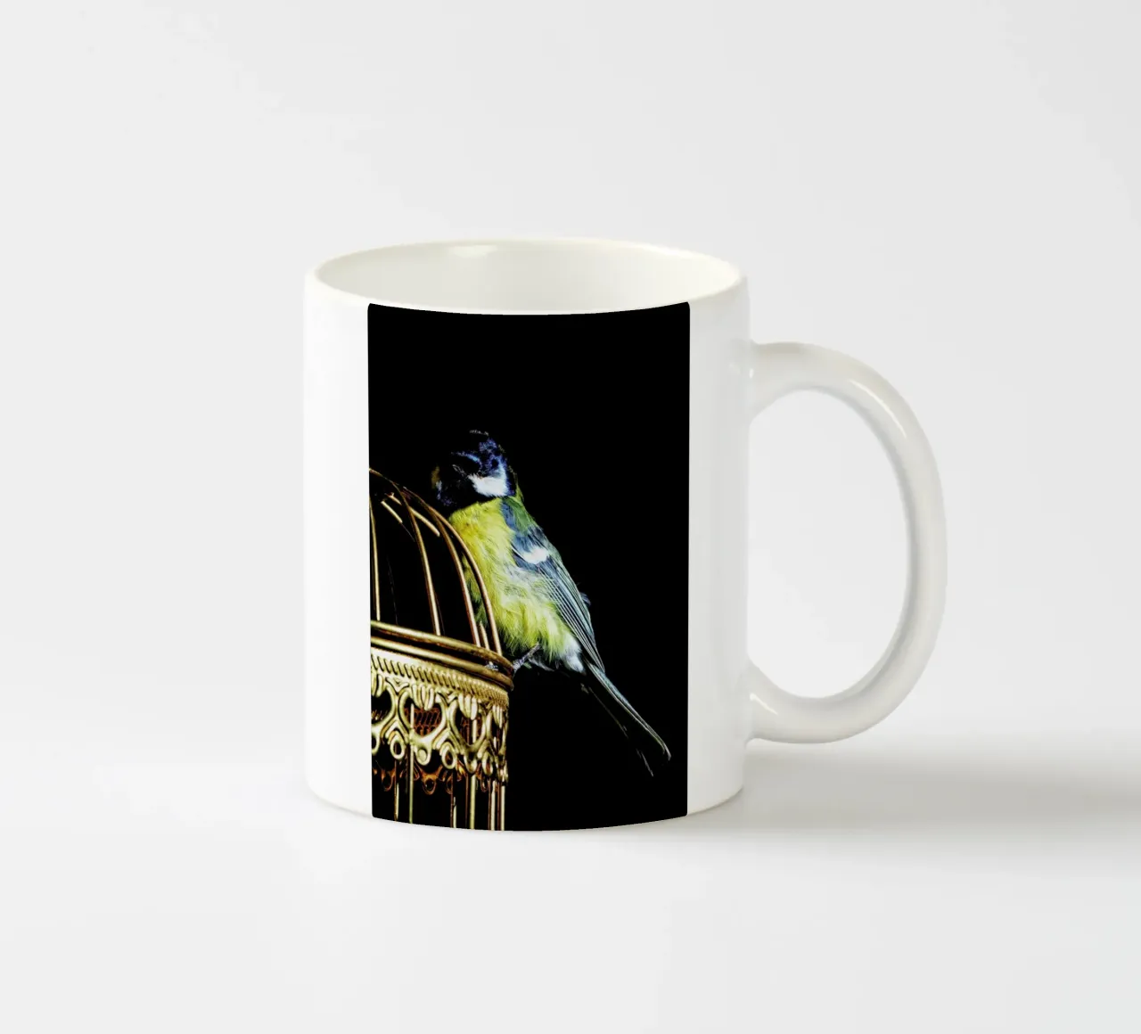 Birds Everywhere 9 tazza in ceramica da Günther Egger
