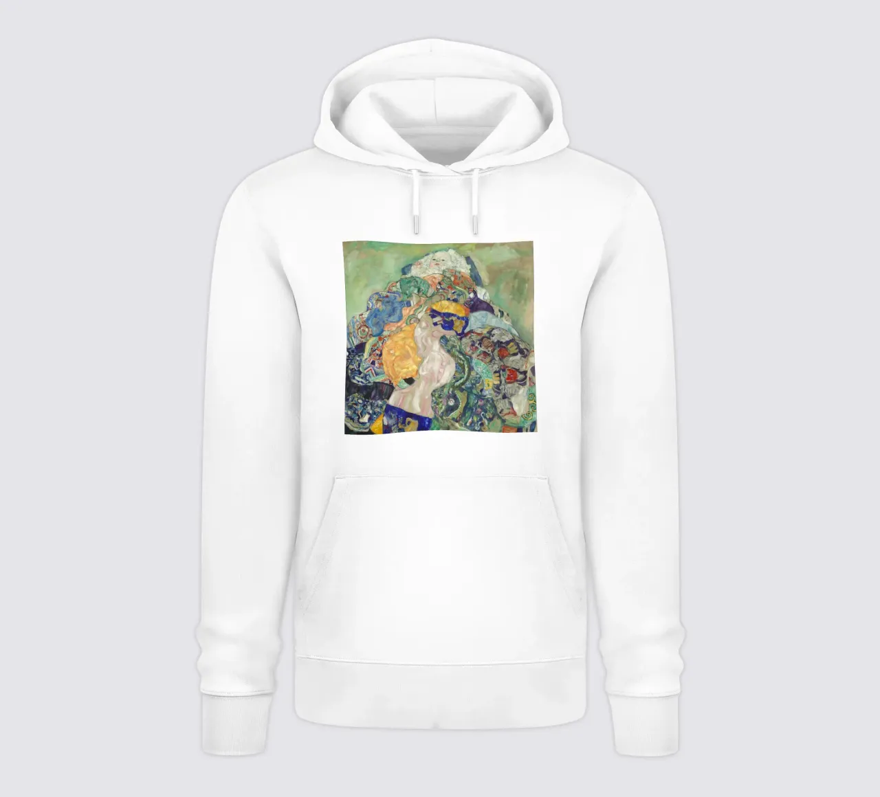 Gustav Klimt - Bambino (culla) felpa con cappuccio da Timeless Artworks
