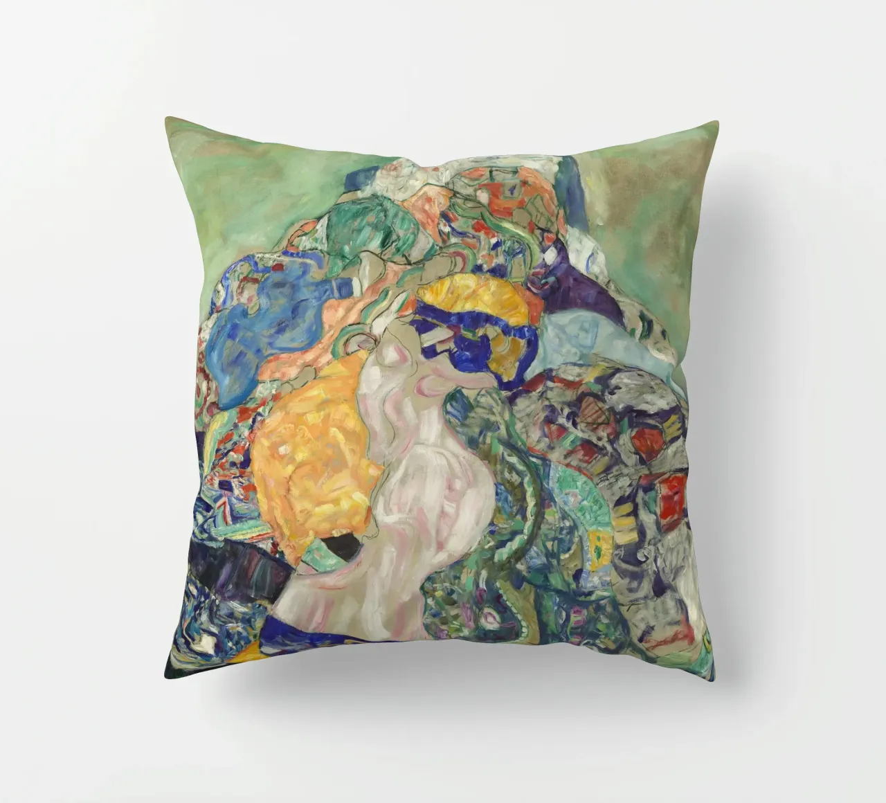 Gustav Klimt - Bambino (culla) cuscino da Timeless Artworks