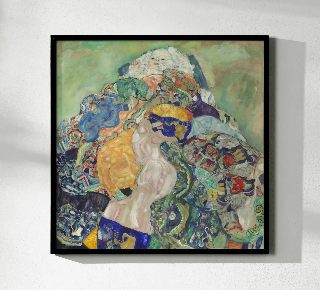 Gustav Klimt - Bambino (culla) poster da Timeless Artworks