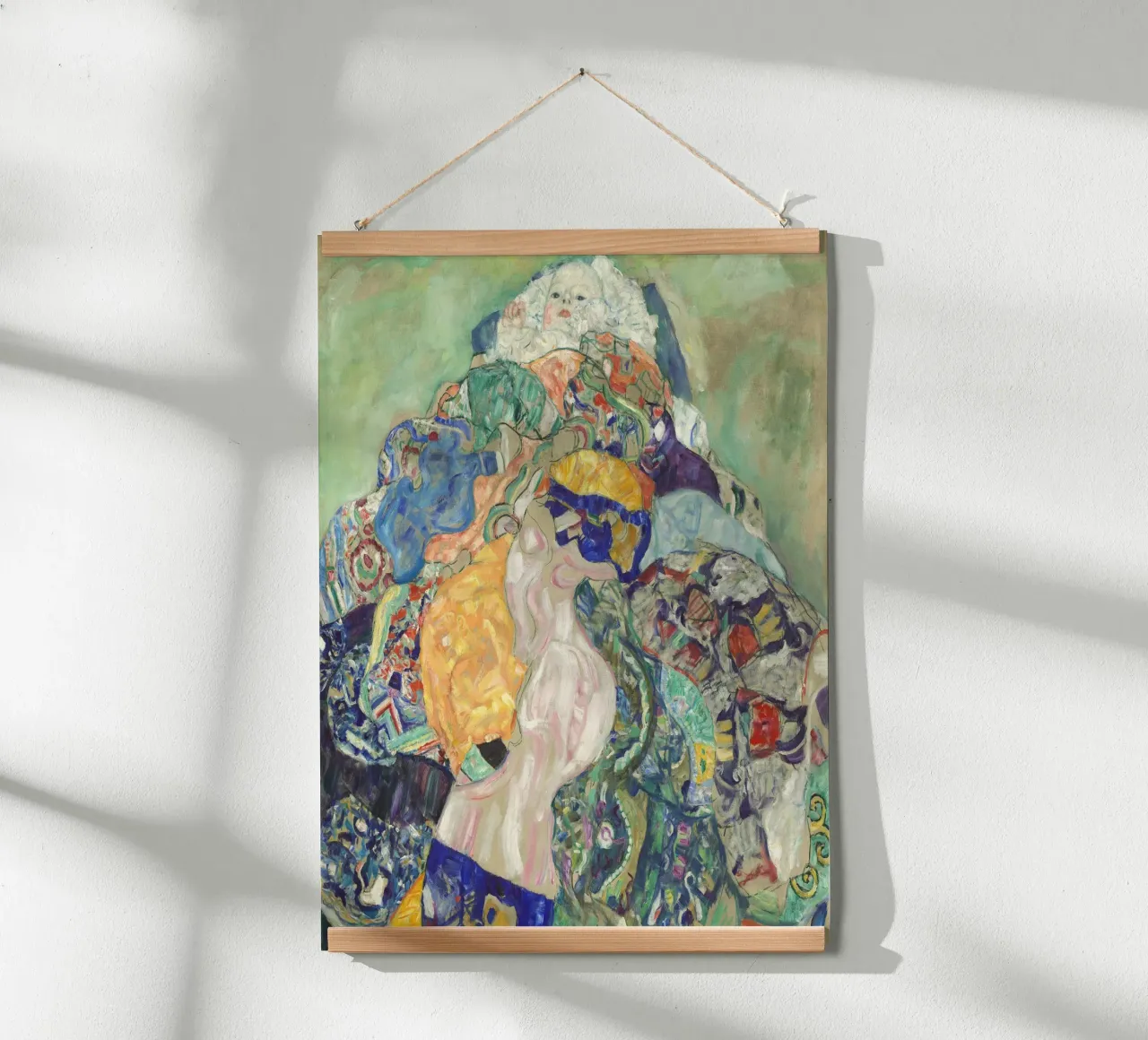 Gustav Klimt - Bambino (culla) poster da Timeless Artworks
