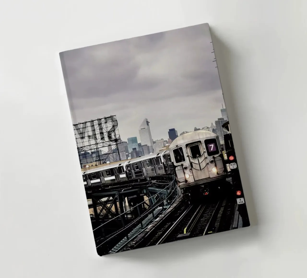 On The 7 notebook by Cordula Schaefer