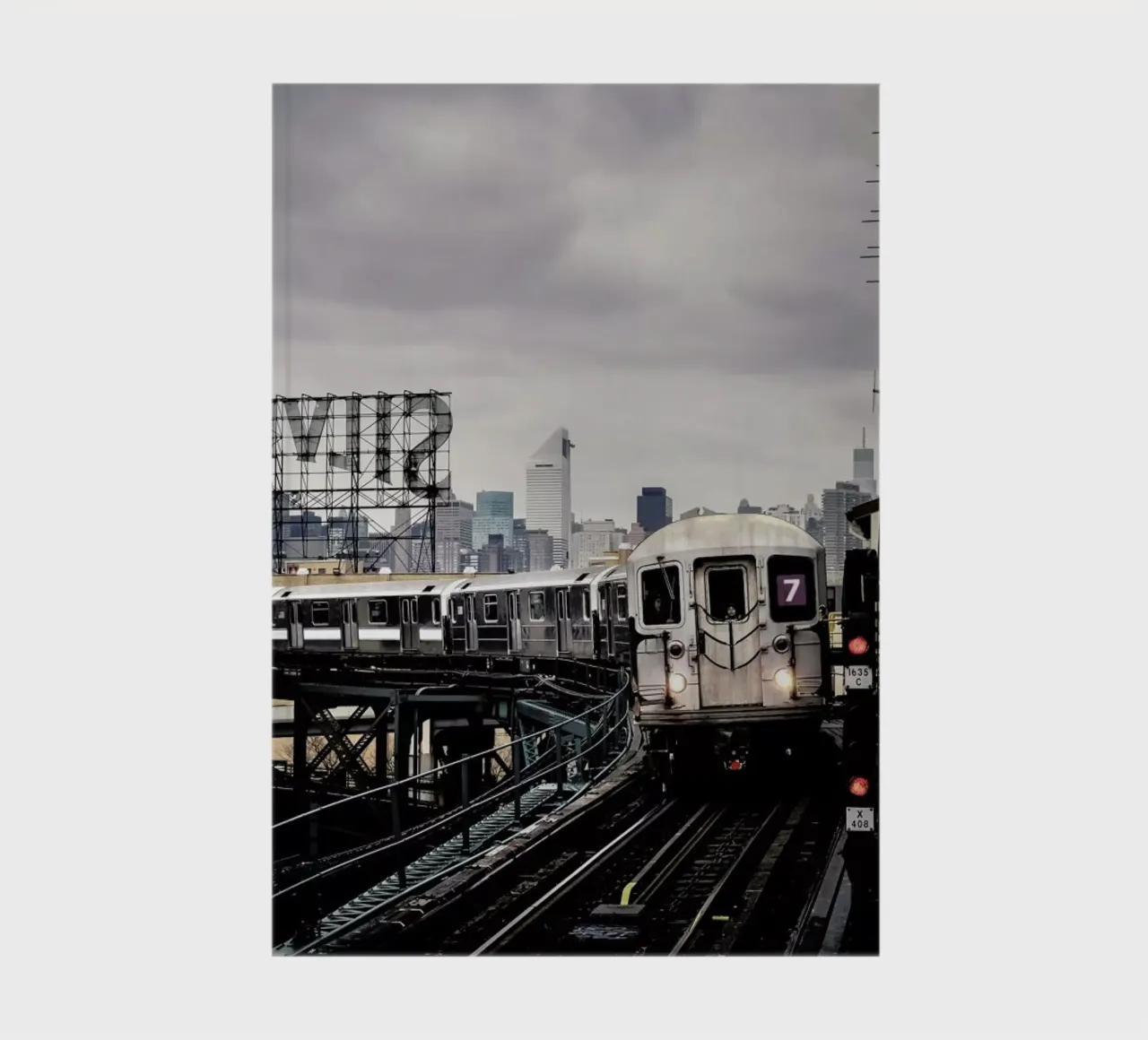 On The 7 notebook by Cordula Schaefer