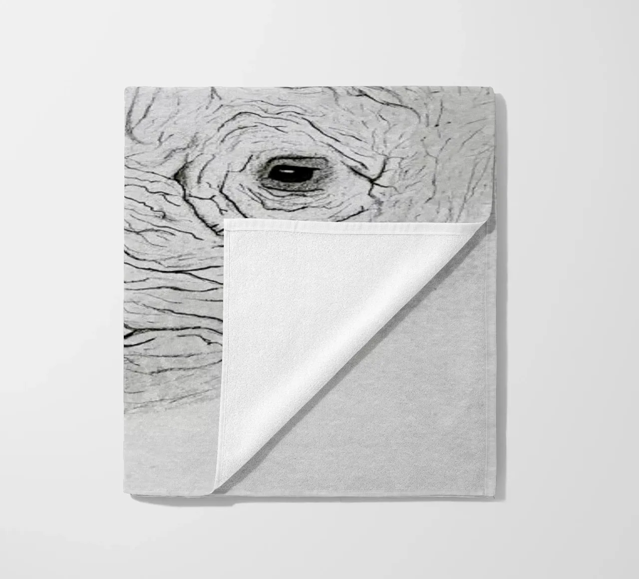 Rhinoplasty beach towel by Florent Bodart