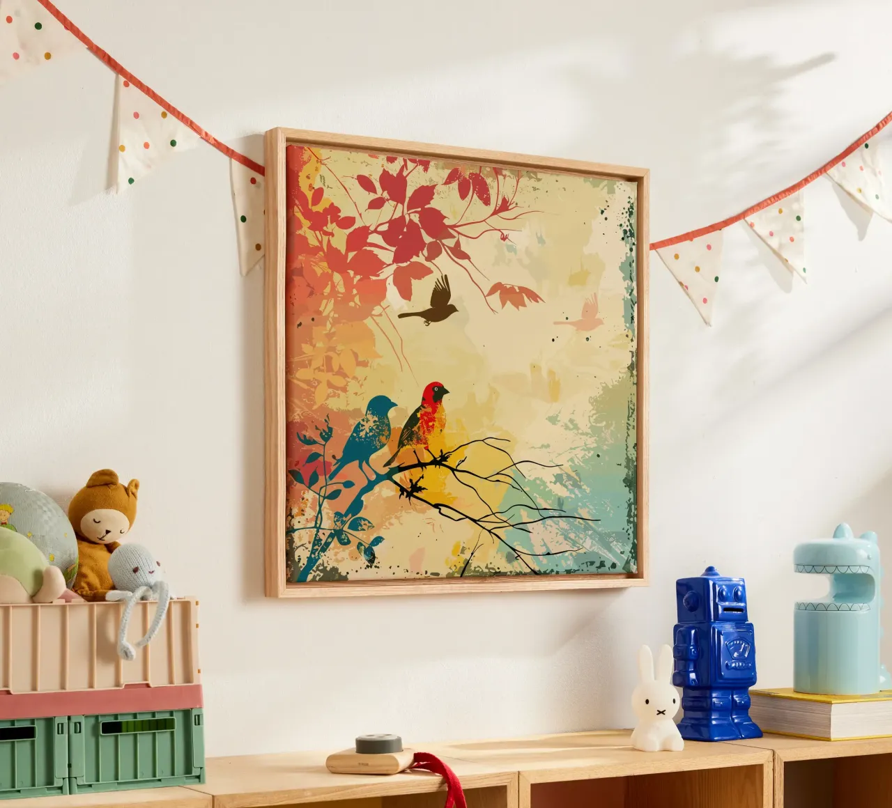 Autumn tela con Cornice a cassetta da Artsy Bessy