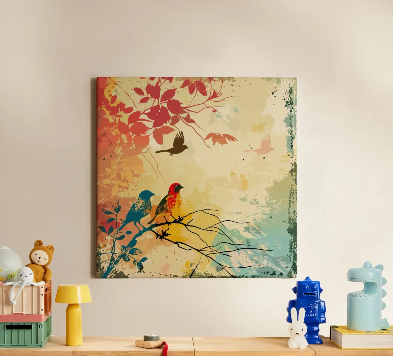 Autumn tela con Cornice a cassetta da Artsy Bessy