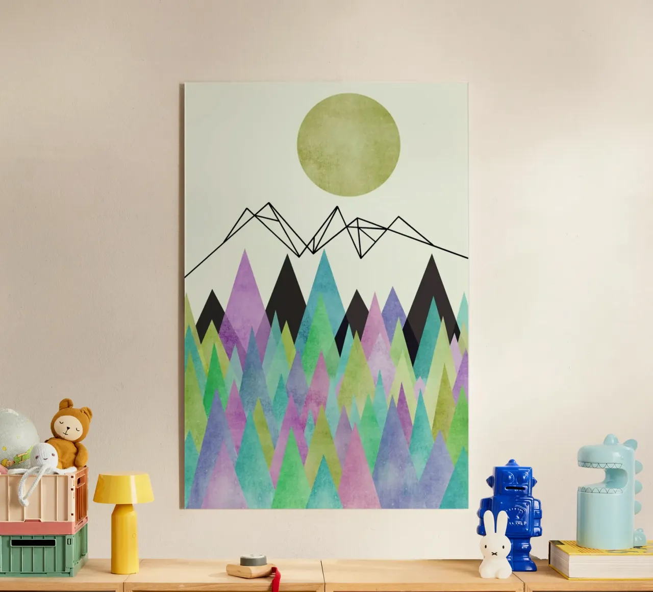 Geo Berge plexiglass da Mia Nissen