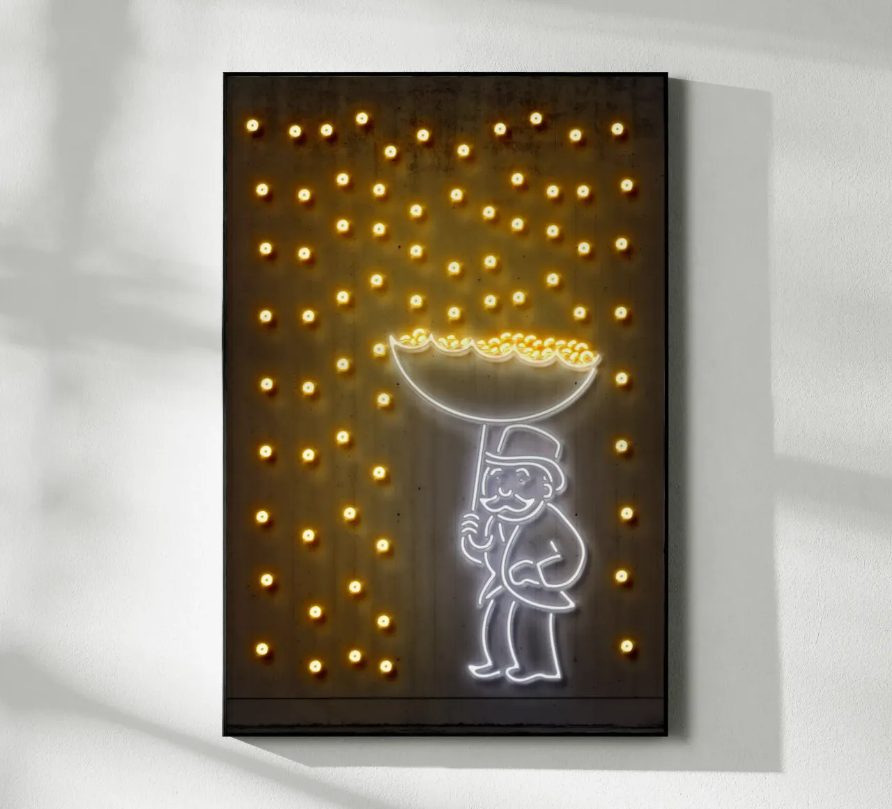 Money Rain plexiglass da Octavian