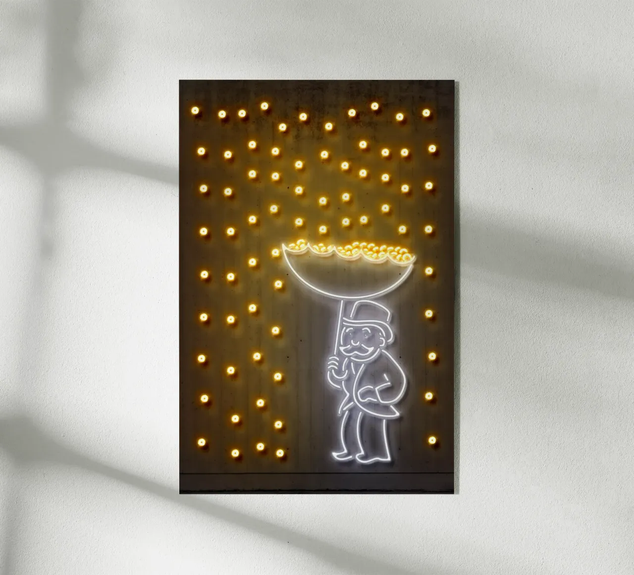 Money Rain plexiglass da Octavian