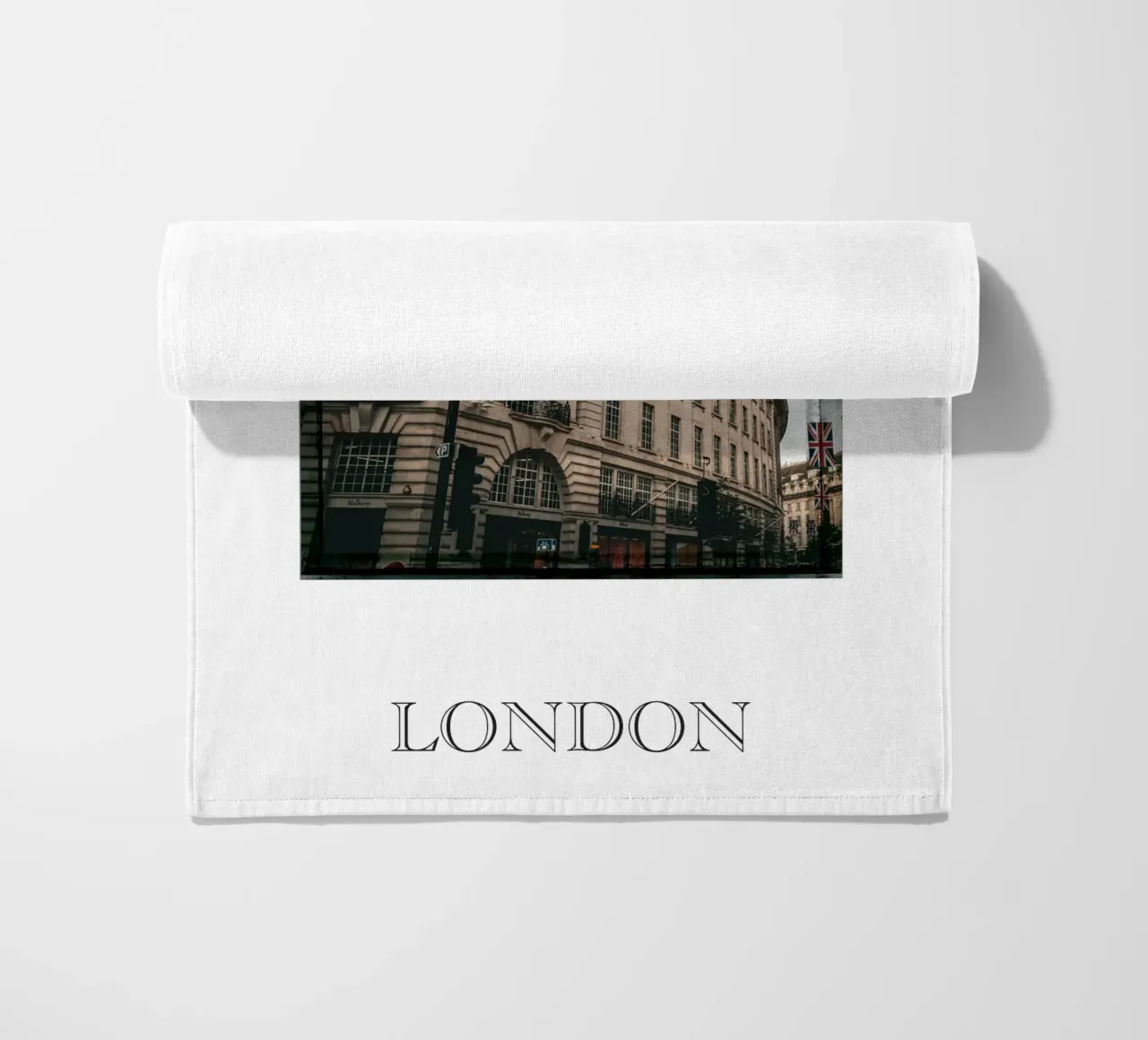 London Flag telo mare da Flo Klein