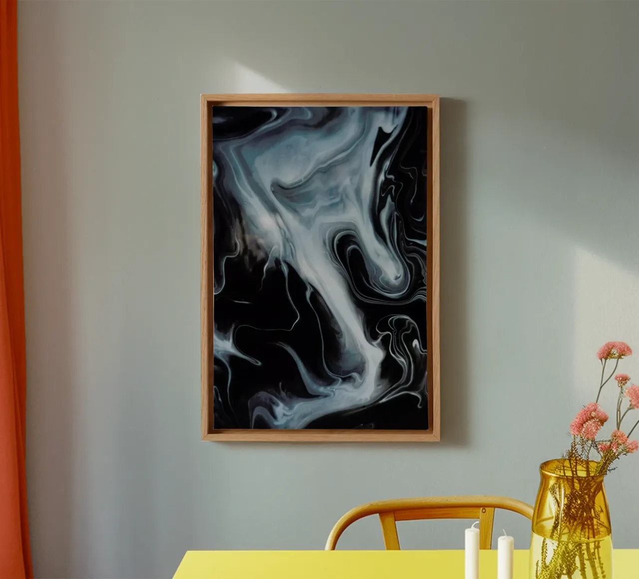 Gravity 1 tela con Cornice a cassetta da Galaxy Eyes