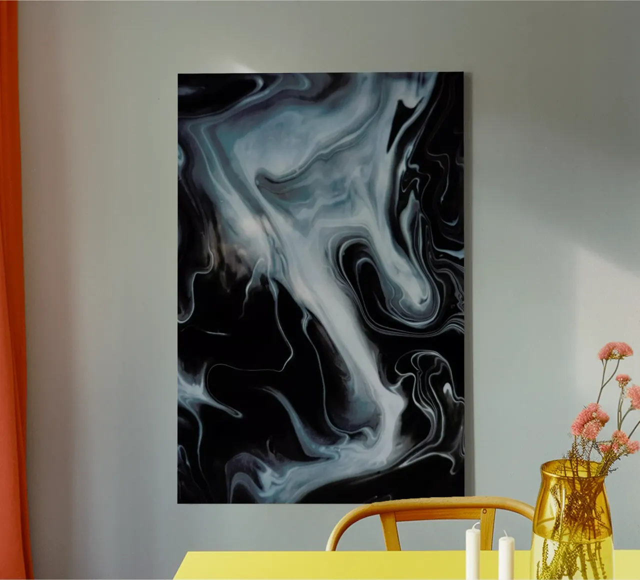 Gravity 1 canvas by Galaxy Eyes