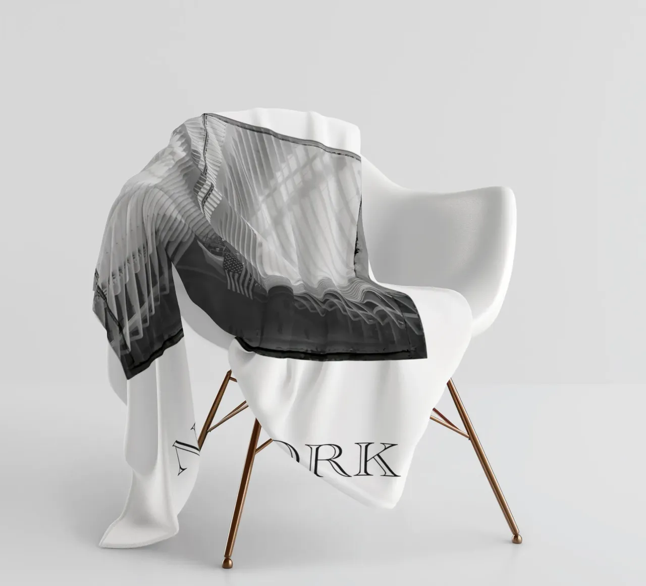 NEW YORK oculus coperta in pile da Flo Klein