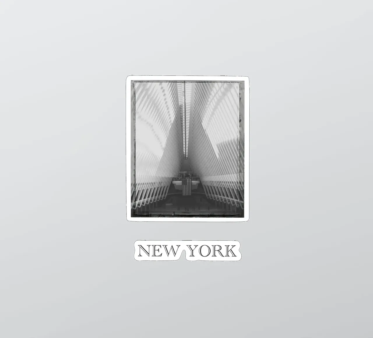 NEW YORK oculus adesivo da Flo Klein