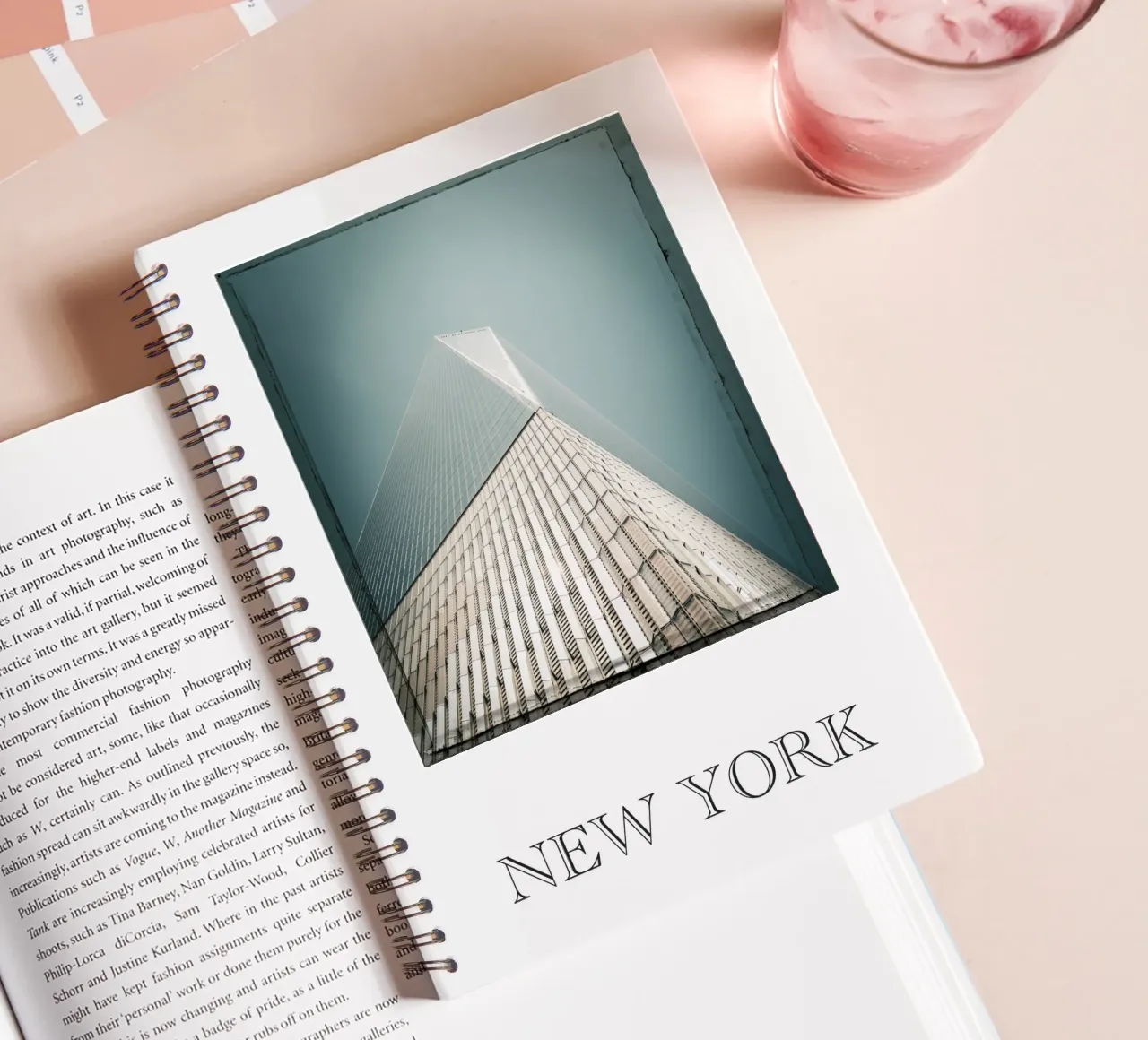 NEW YORK one spiral notebook by Flo Klein