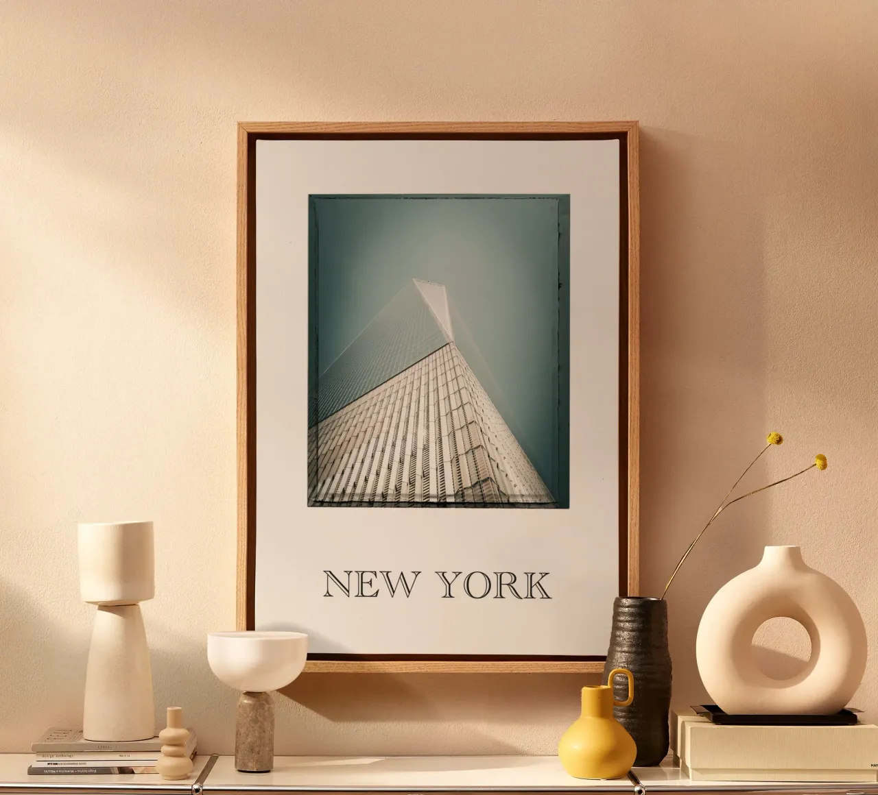 NEW YORK one canvas by Flo Klein
