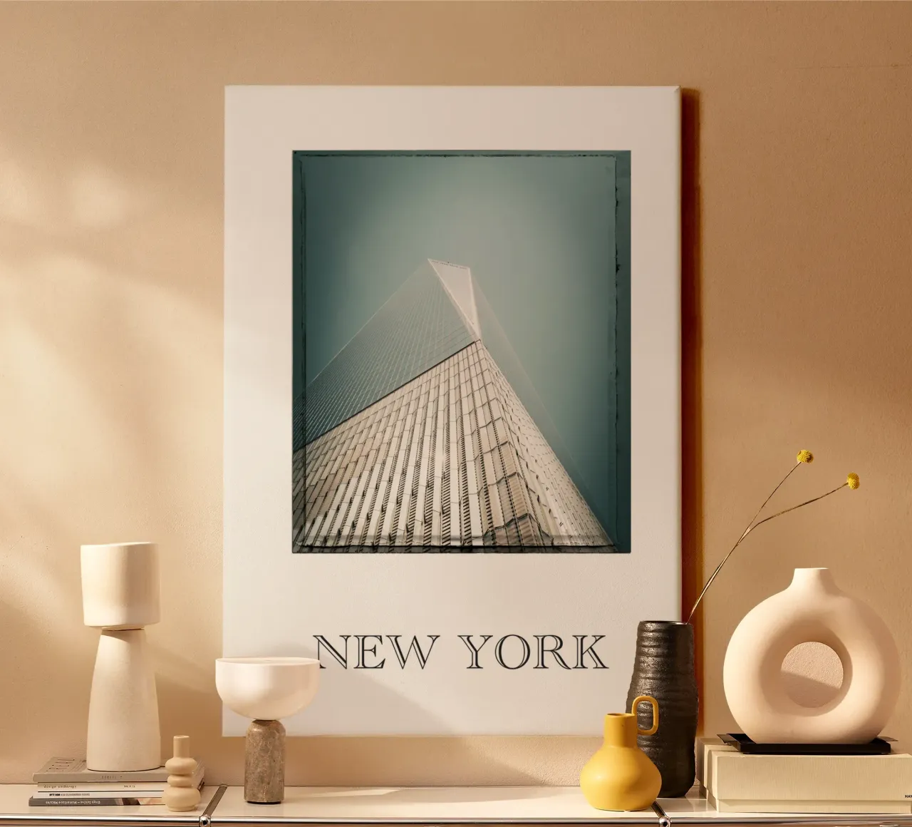 NEW YORK one canvas by Flo Klein