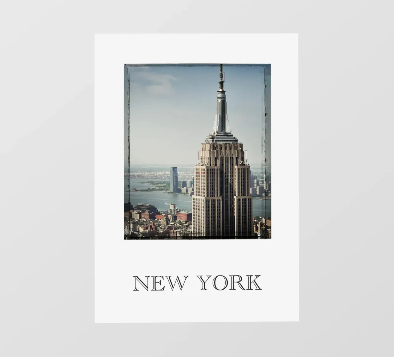 NEW YORK Empire State Building telo in pvc da Flo Klein