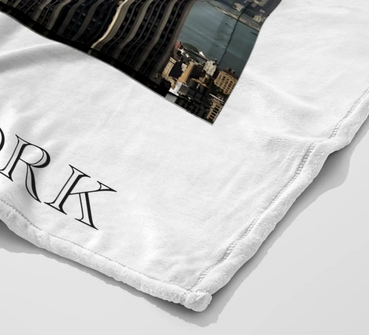 NEW YORK Empire State Building fleece blanket by Flo Klein