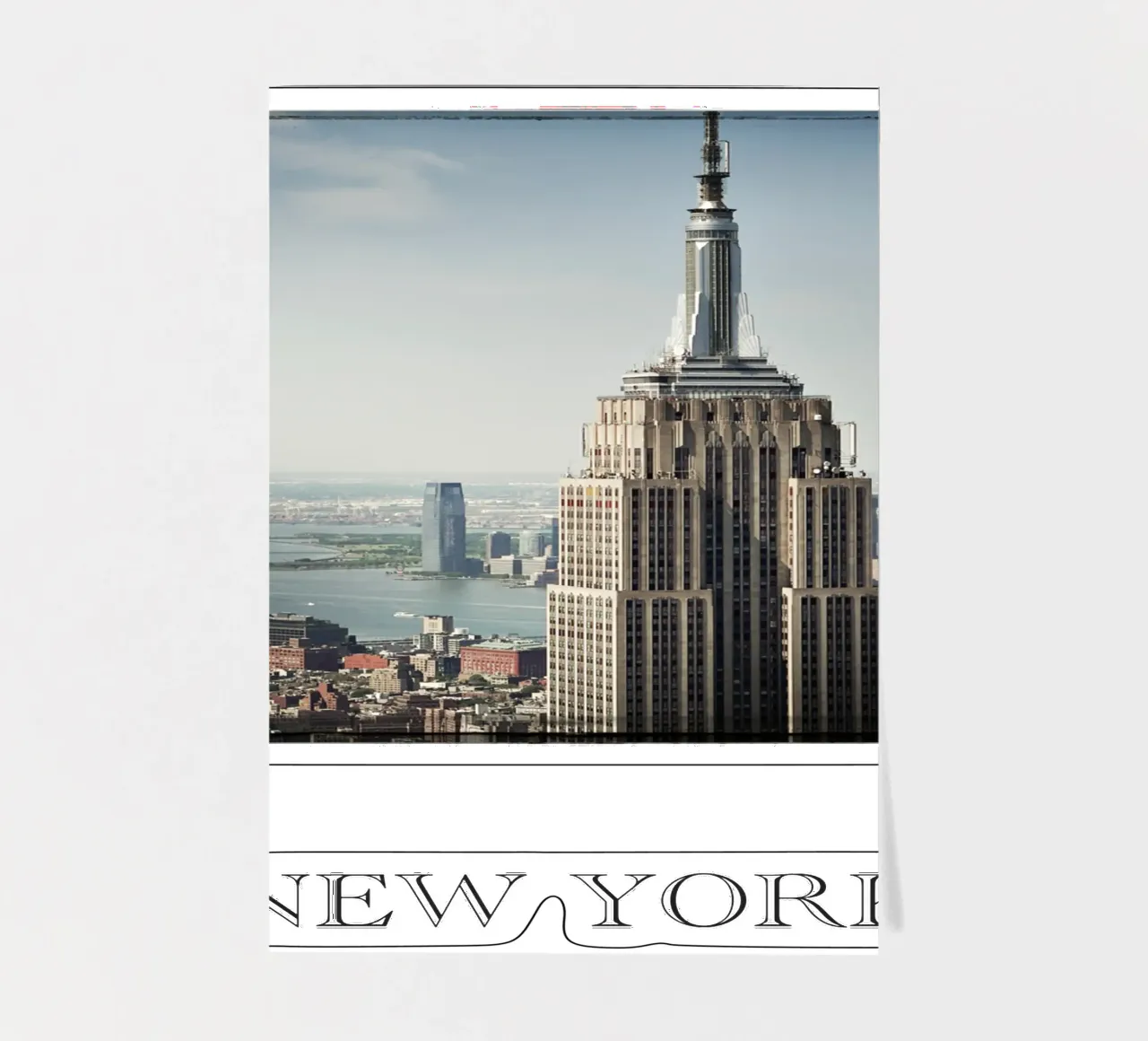 NEW YORK Empire State Building sticker sheet by Flo Klein