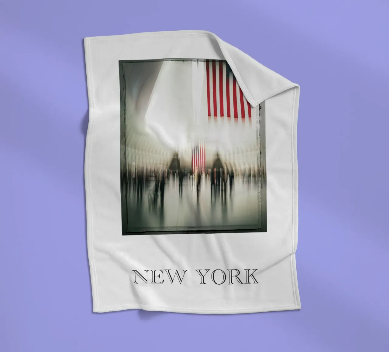 NEW YORK oculus 2 coperta in pile da Flo Klein