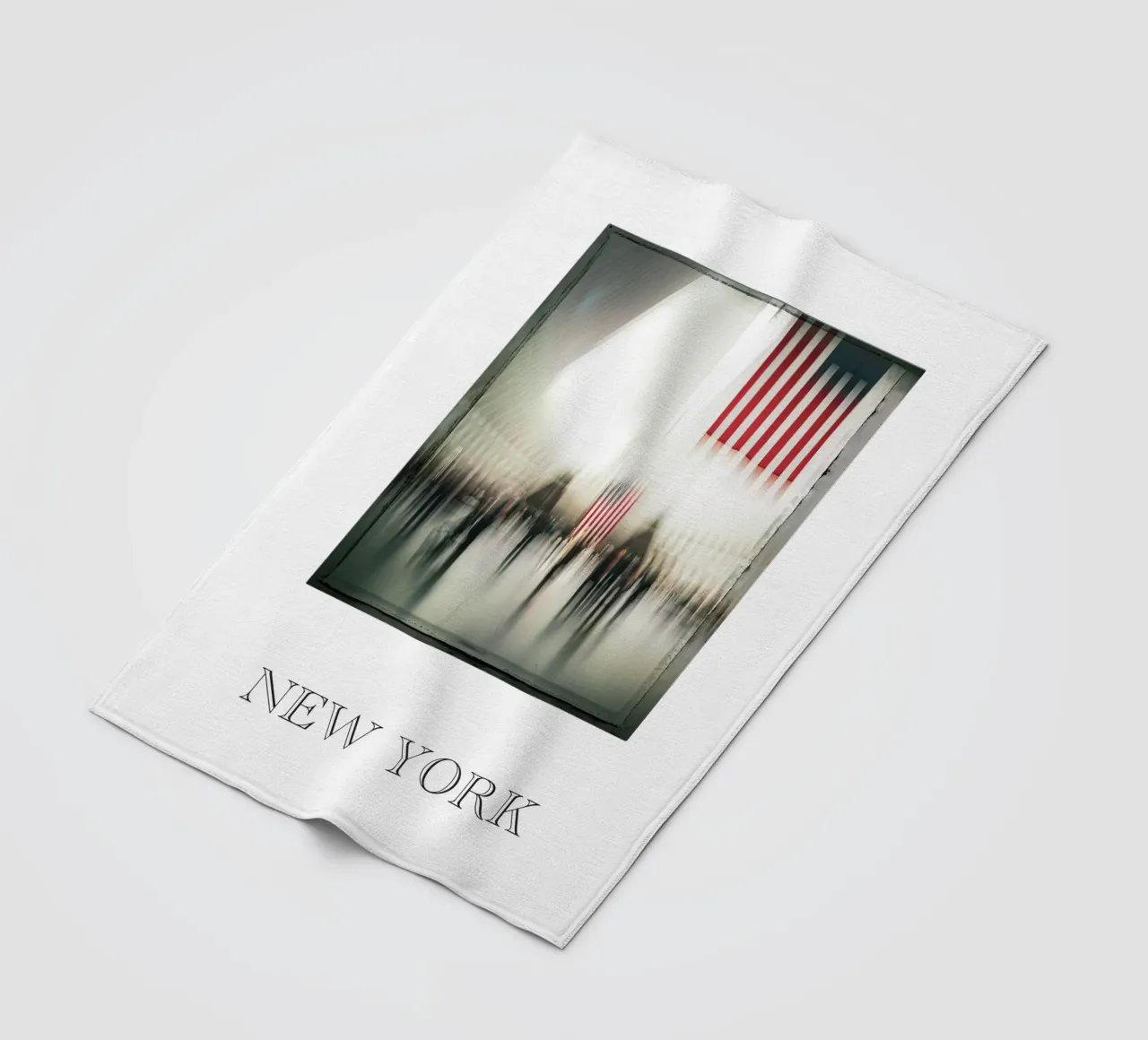 NEW YORK oculus 2 coperta in pile da Flo Klein
