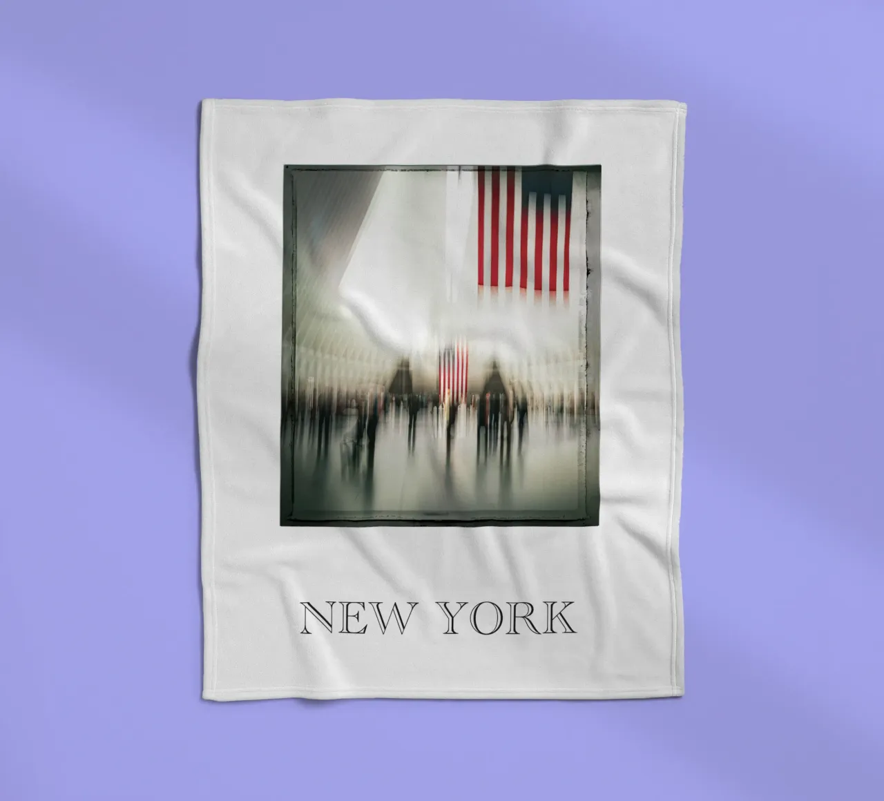 NEW YORK oculus 2 coperta in pile da Flo Klein