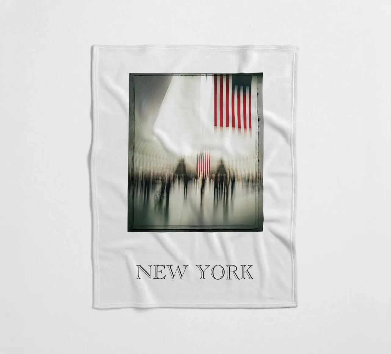 NEW YORK oculus 2 coperta in pile da Flo Klein