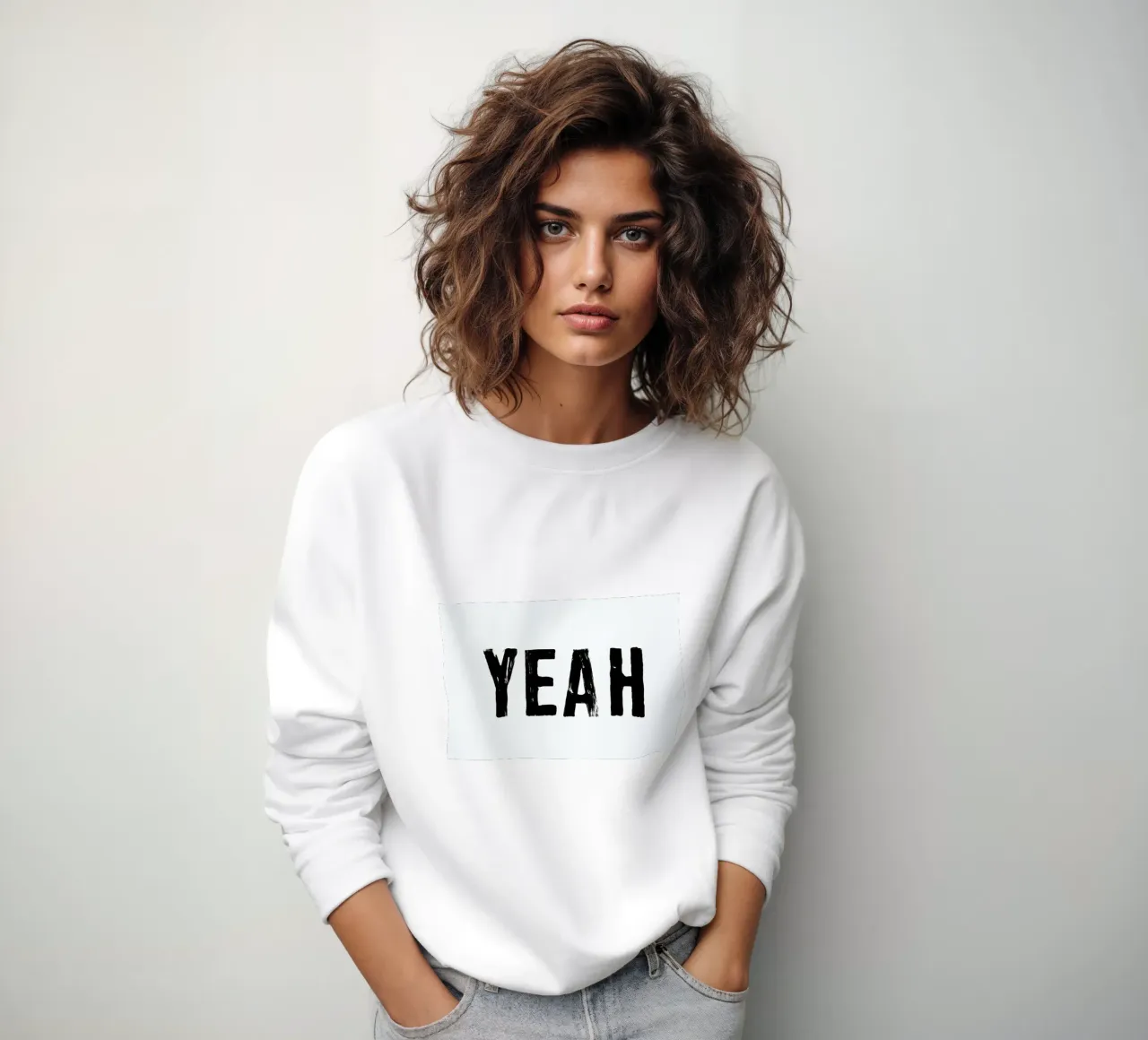 YEAH Sweatshirt von petiteCAPS