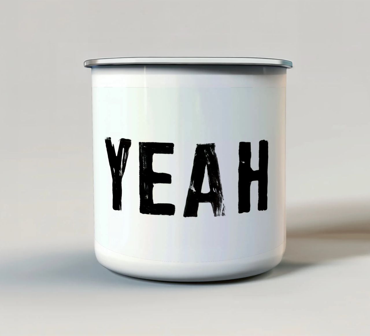 YEAH tazza in smalto da petiteCAPS