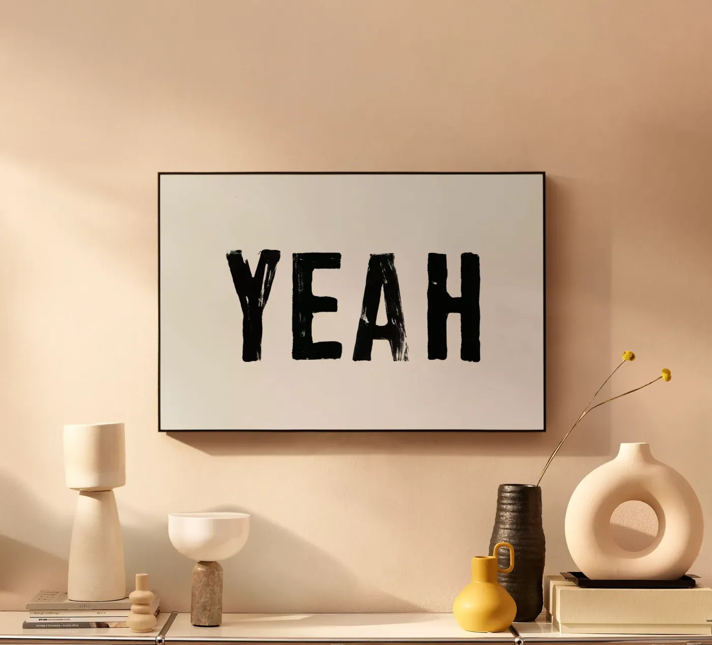 YEAH Acryl-Glas von petiteCAPS