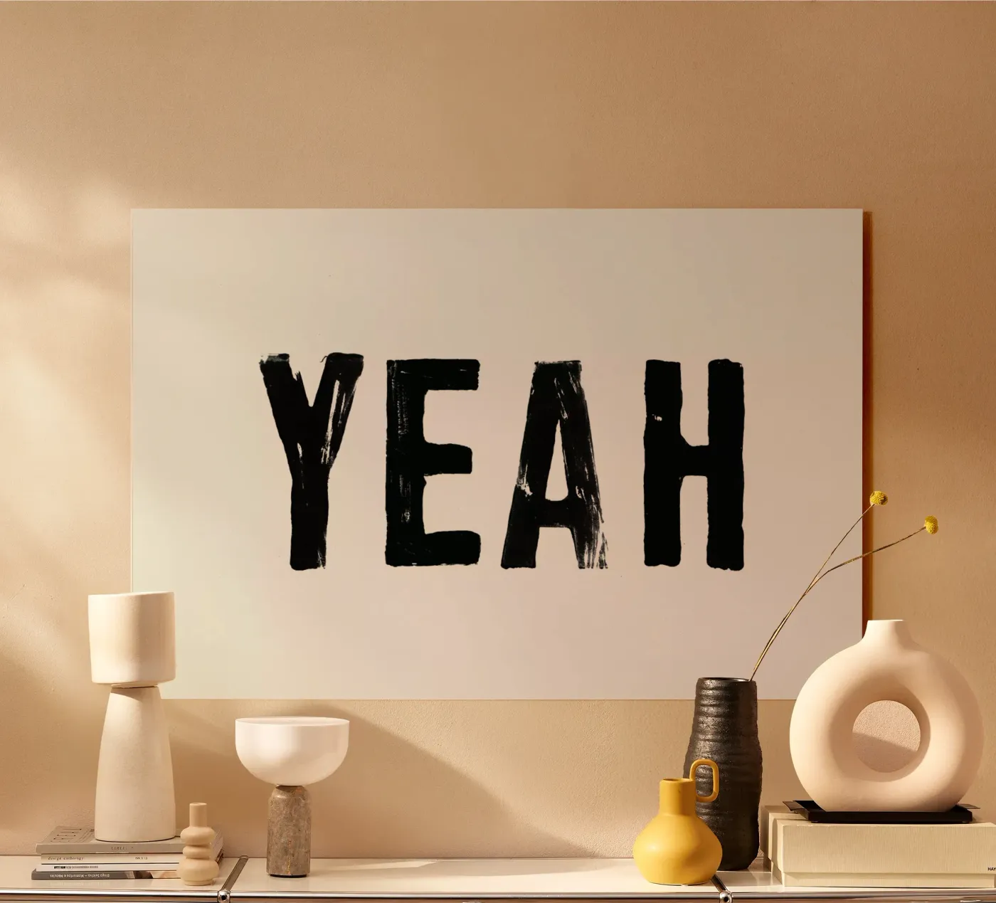 YEAH Acryl-Glas von petiteCAPS