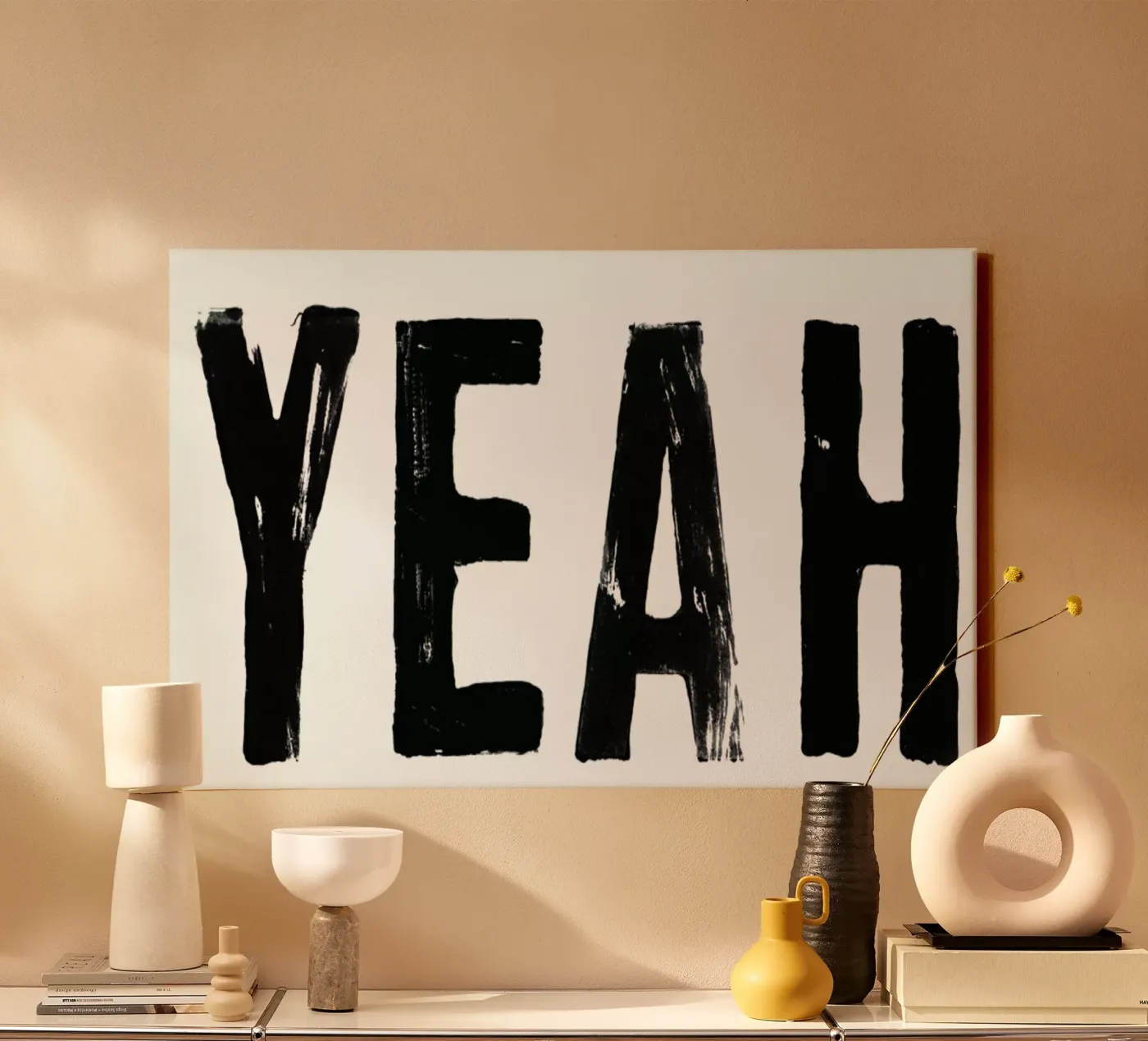 YEAH Leinwand von petiteCAPS