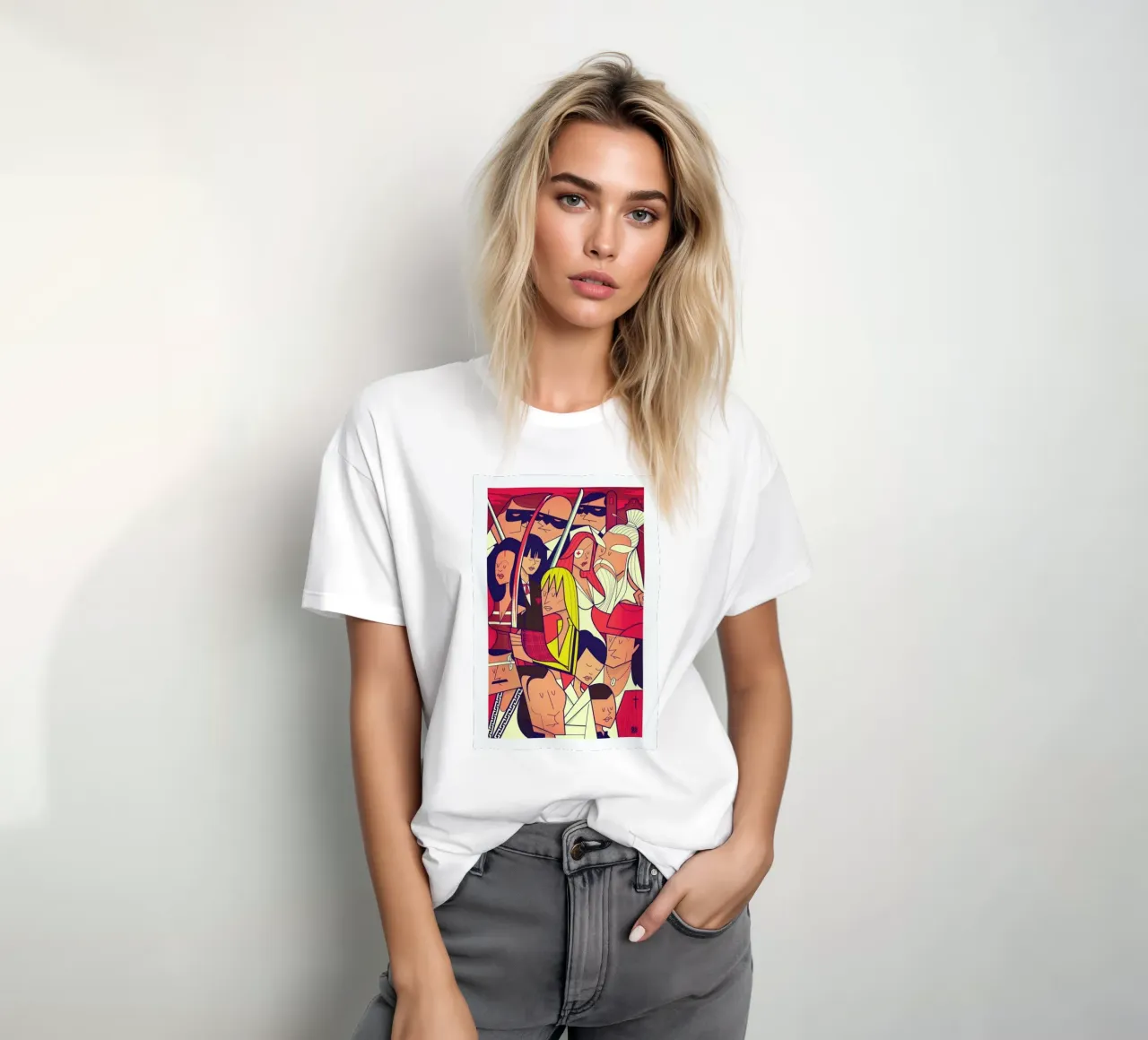 Hattori Hanzo t-shirt by Ale Giorgini