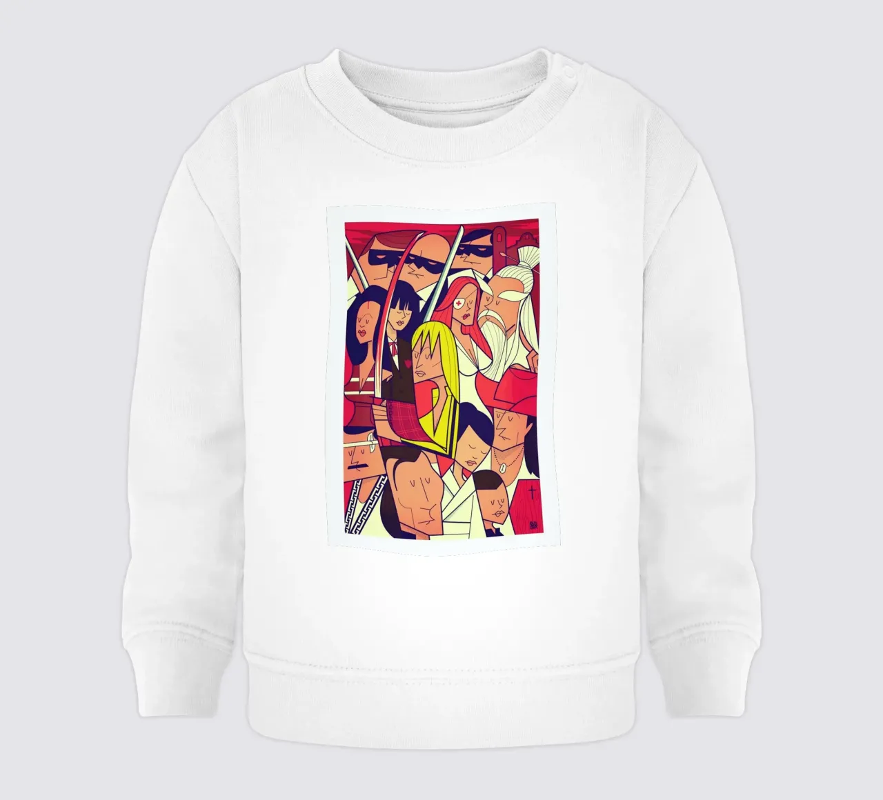 Hattori Hanzo felpa neonato da Ale Giorgini