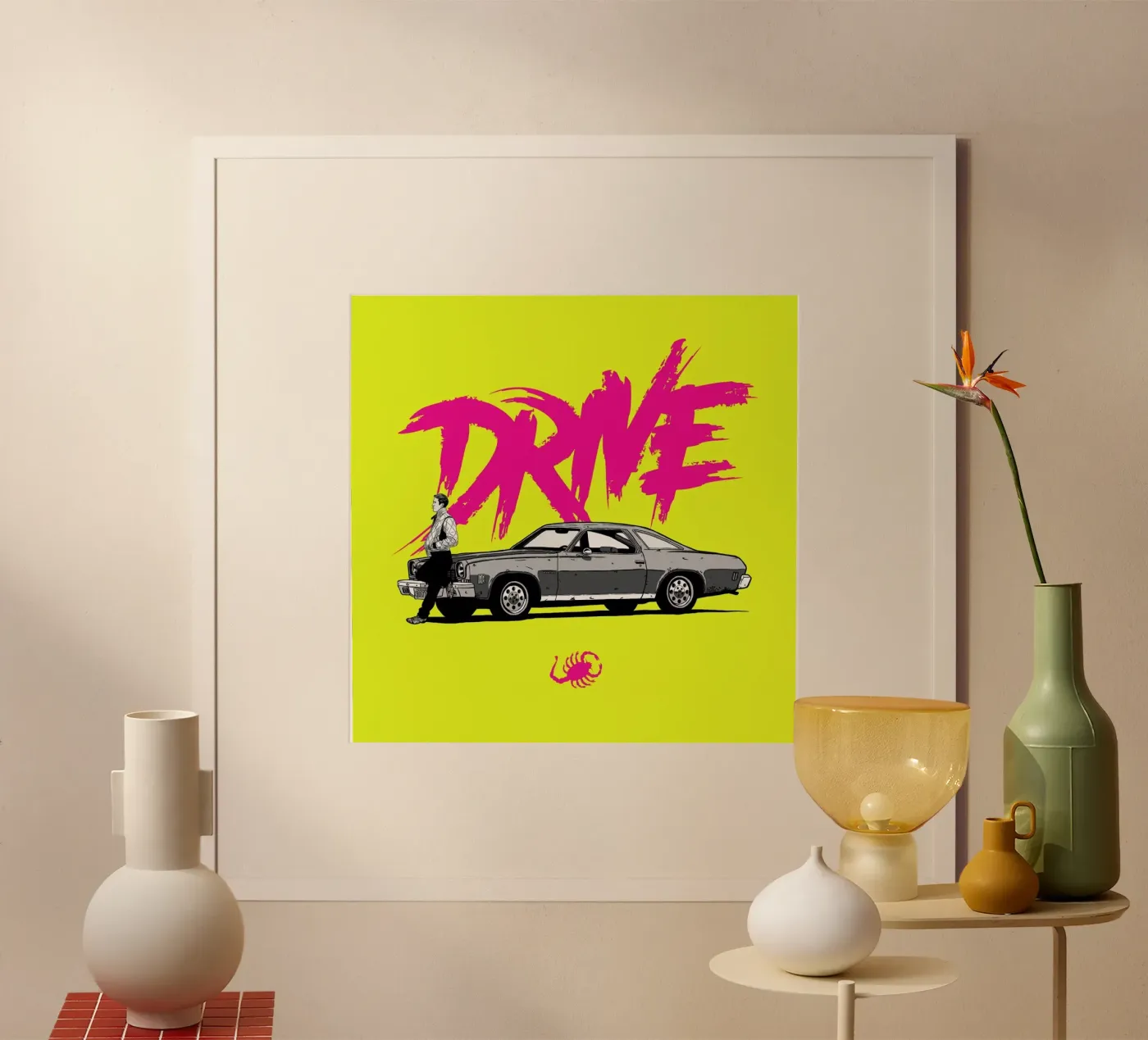 Drive - Yellow poster da Federico Mancosu