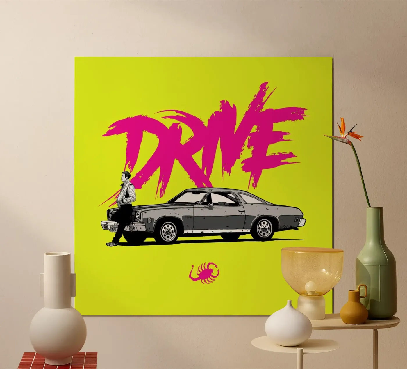 Drive - Yellow poster da Federico Mancosu