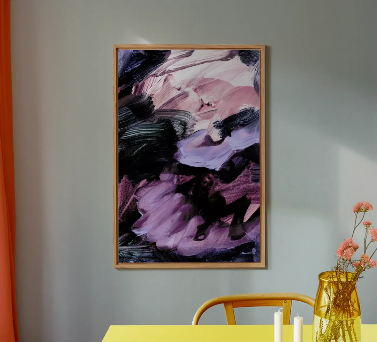 Abstract Painting VII alluminio dibond da IRIS LEHNHARDT FINE ART